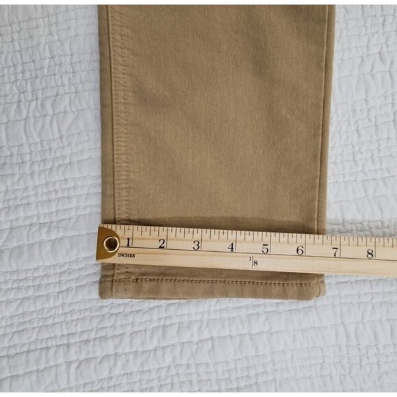 Vintage Genes Black Jeans Men's 32W 30L Brown French Terry Denim Stretch NWT - Picture 7 of 16